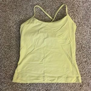 Size 4 Lululemon power Y tank top